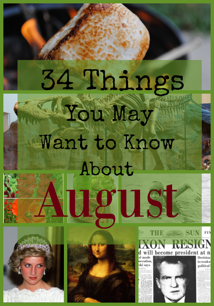 34 things about August