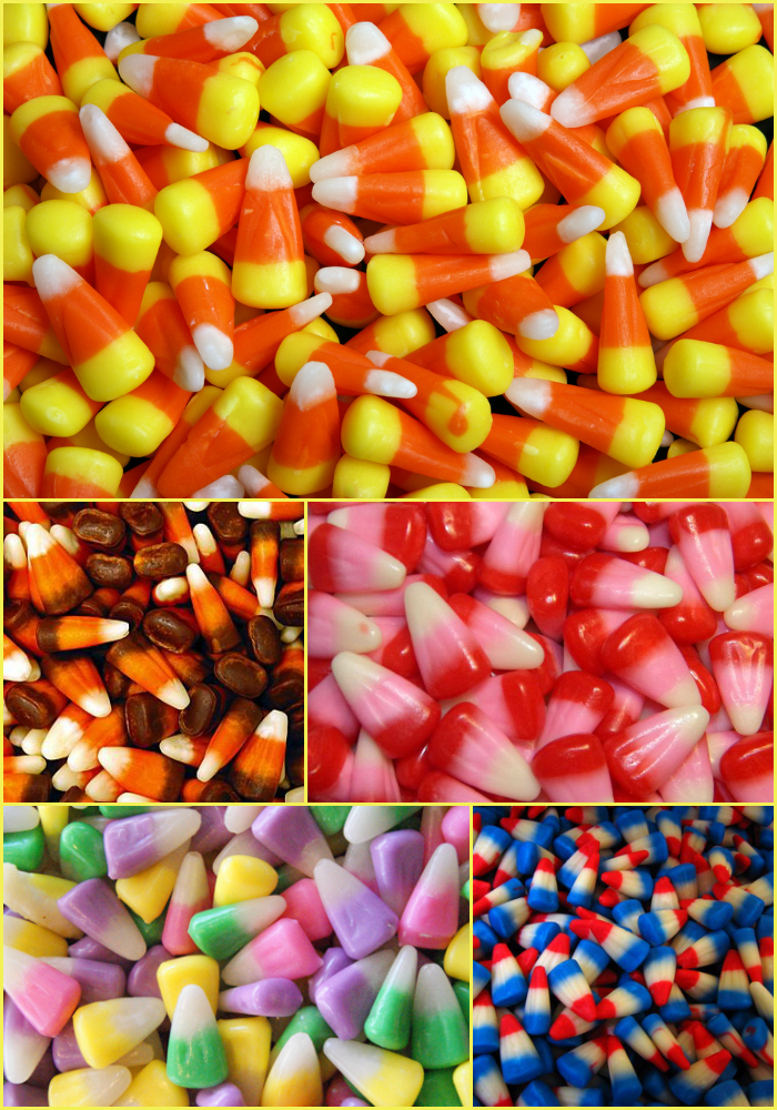 Candy Corn Collage