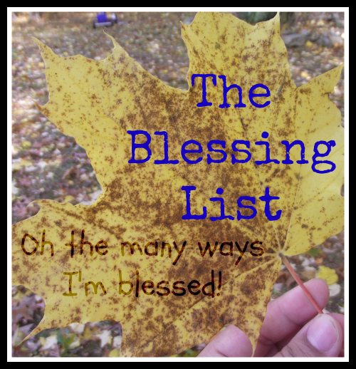 The Blessing List