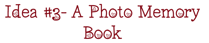 photo book text
